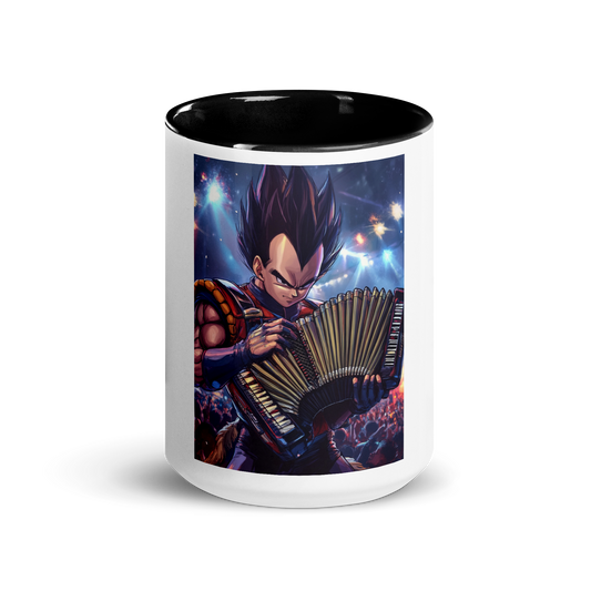 Vegeta 2 Coffee Mug with color inside