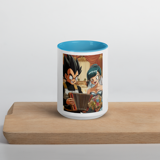 Vegeta 3 Coffee Mug with color inside