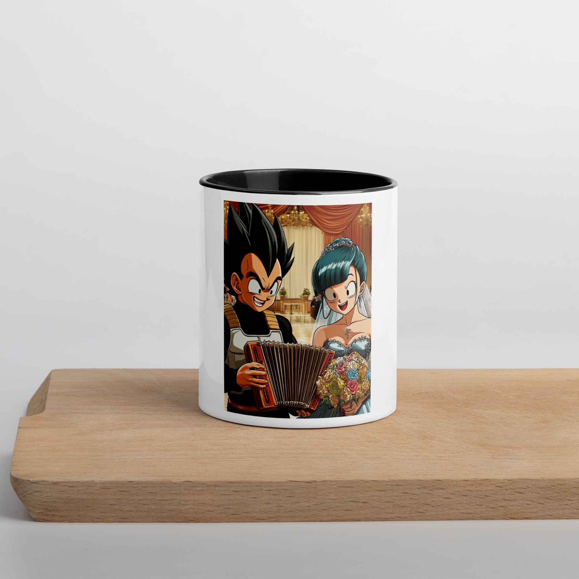Vegeta 3 Coffee Mug con color interior