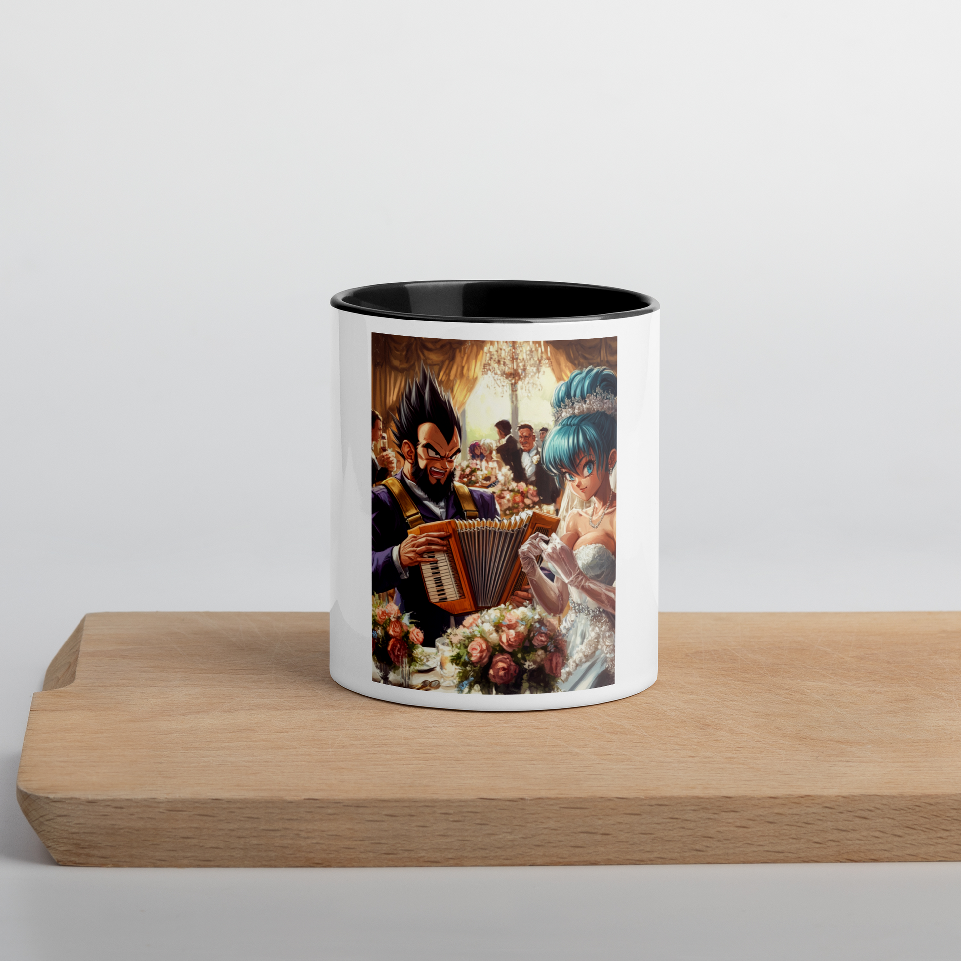 Vegeta 4 Coffee Mug con color interior
