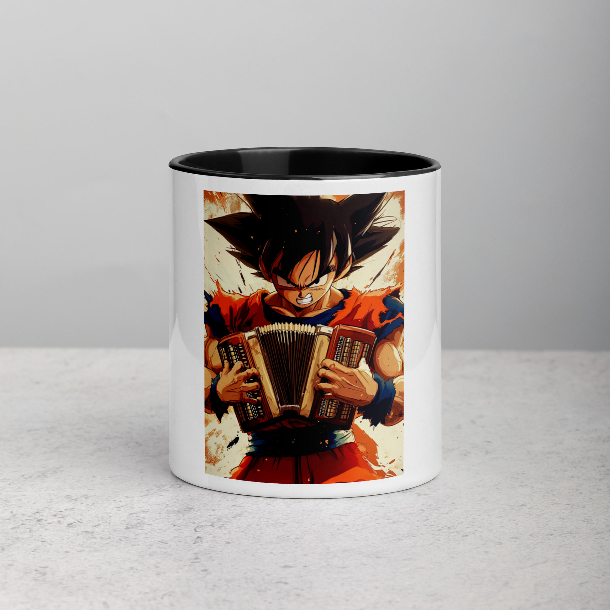 Goku 1 Coffee Mug con color interior