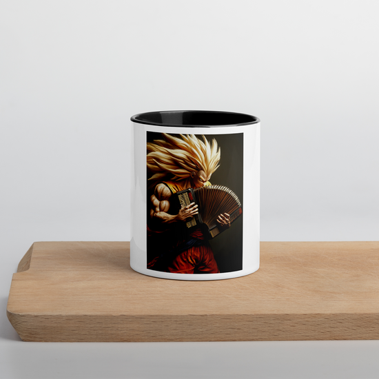 Goku 8 Coffee Mug con color interior