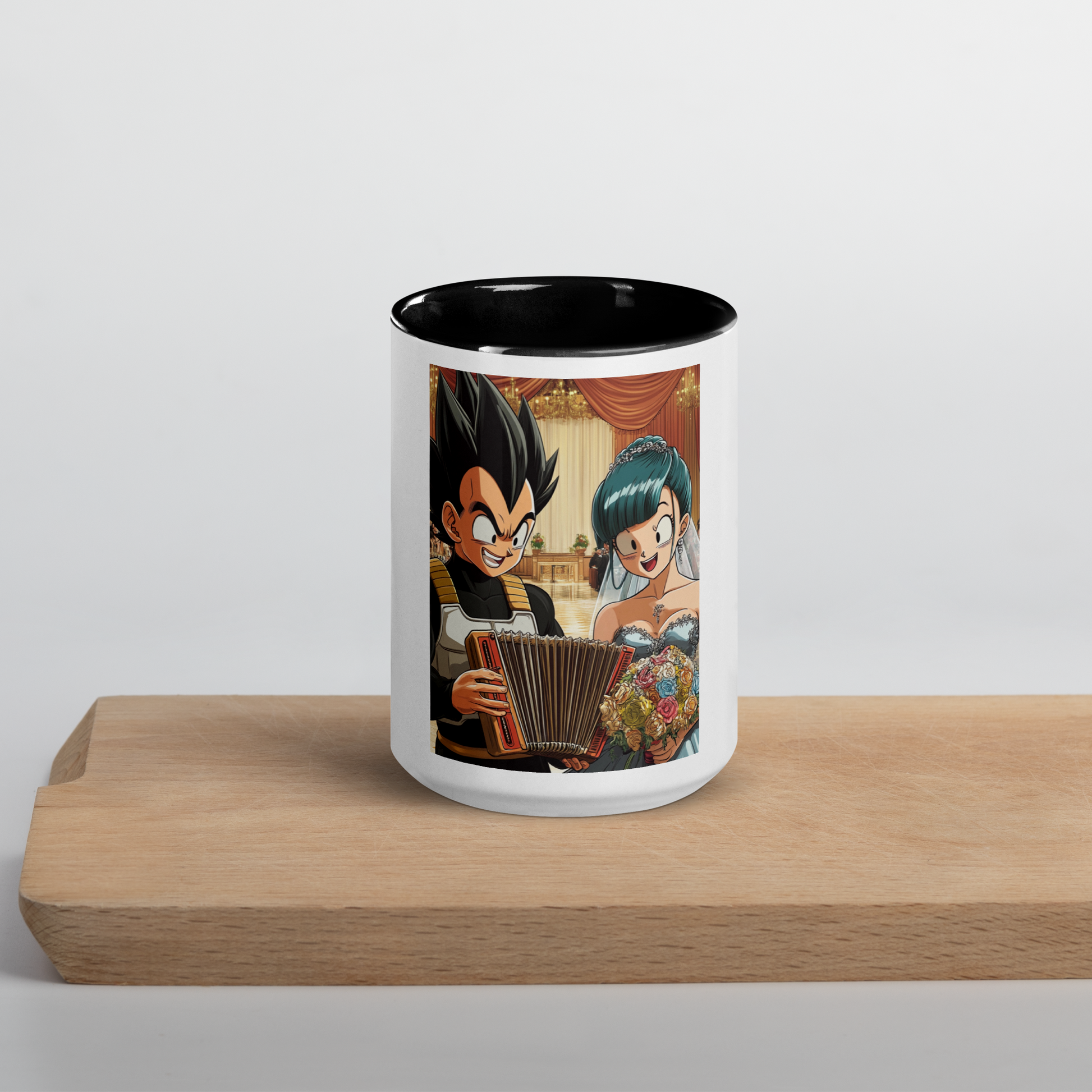 Vegeta 3 Coffee Mug con color interior