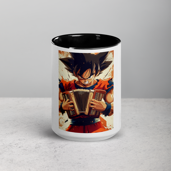 Goku 1 Coffee Mug con color interior