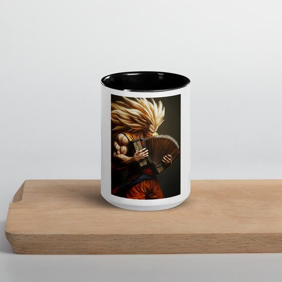 Goku 8 Coffee Mug con color interior