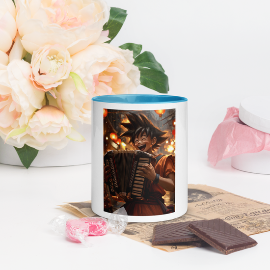 Goku 5 Coffee Mug con color interior