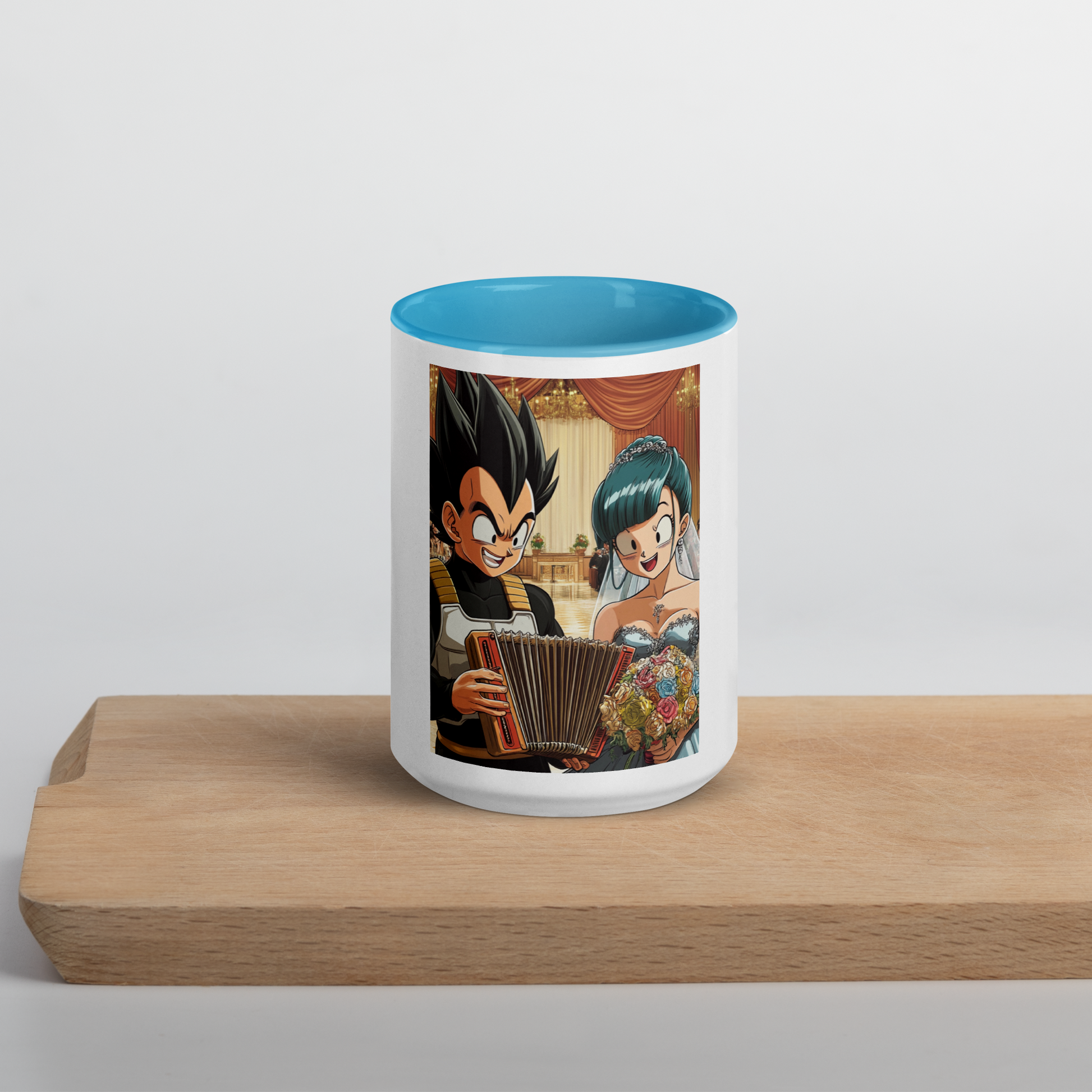 Vegeta 3 Coffee Mug con color interior
