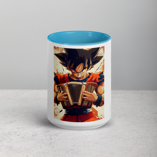 Goku 1 Coffee Mug con color interior