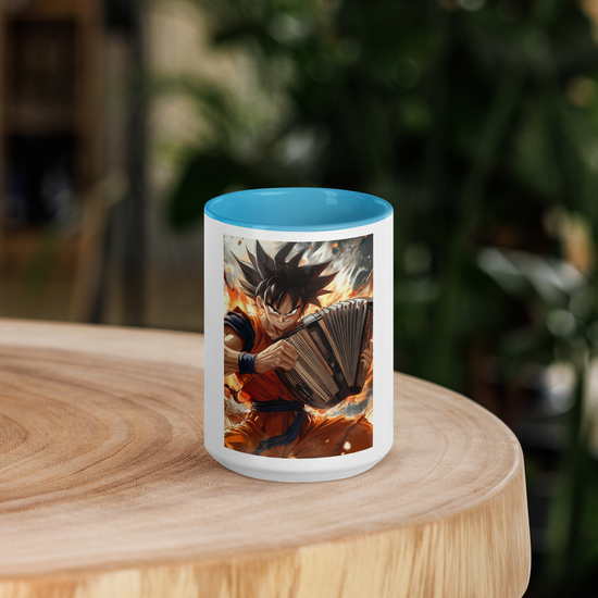 Goku 2 Coffee Mug con color interior