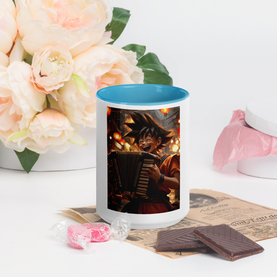 Goku 5 Coffee Mug con color interior