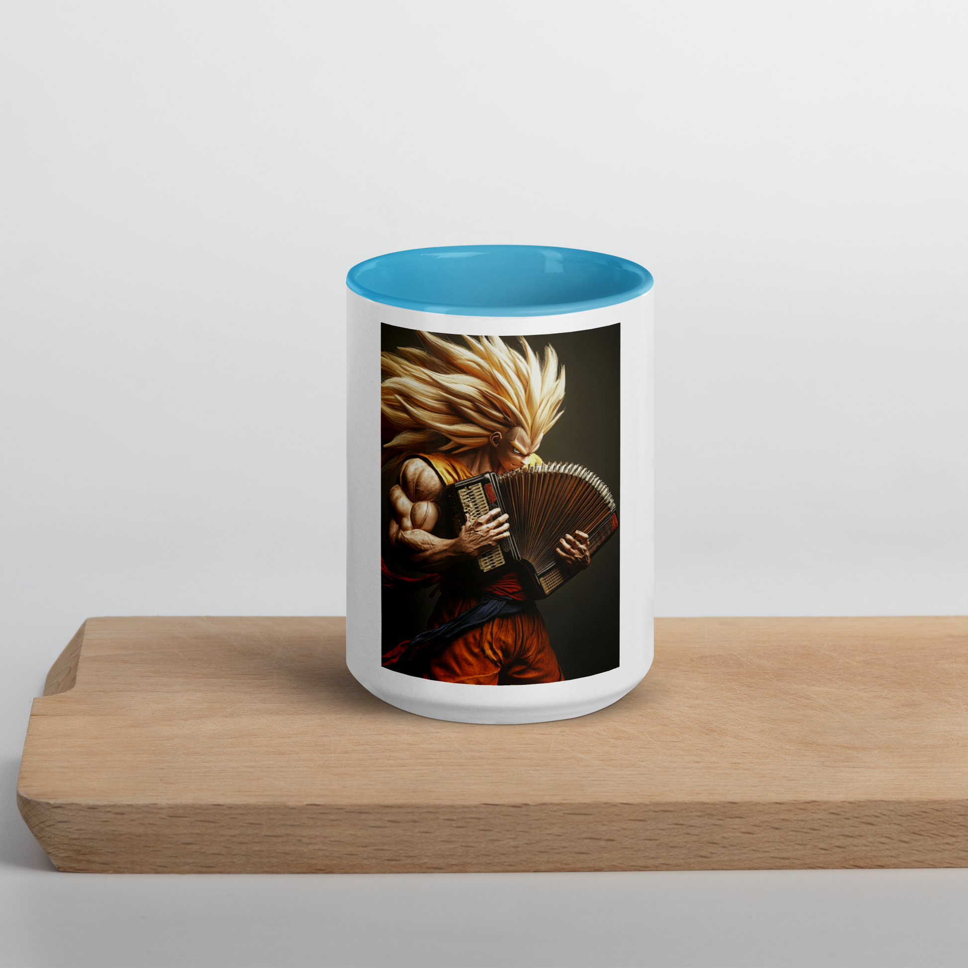 Goku 8 Coffee Mug con color interior