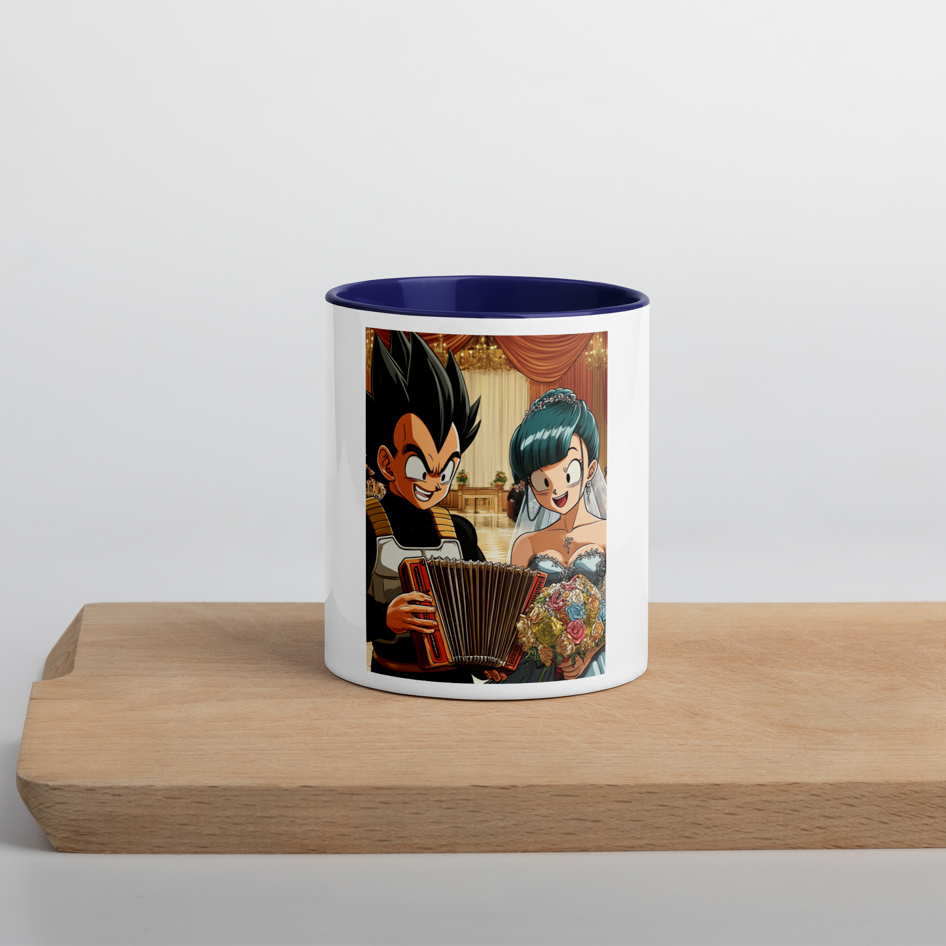 Vegeta 3 Coffee Mug con color interior