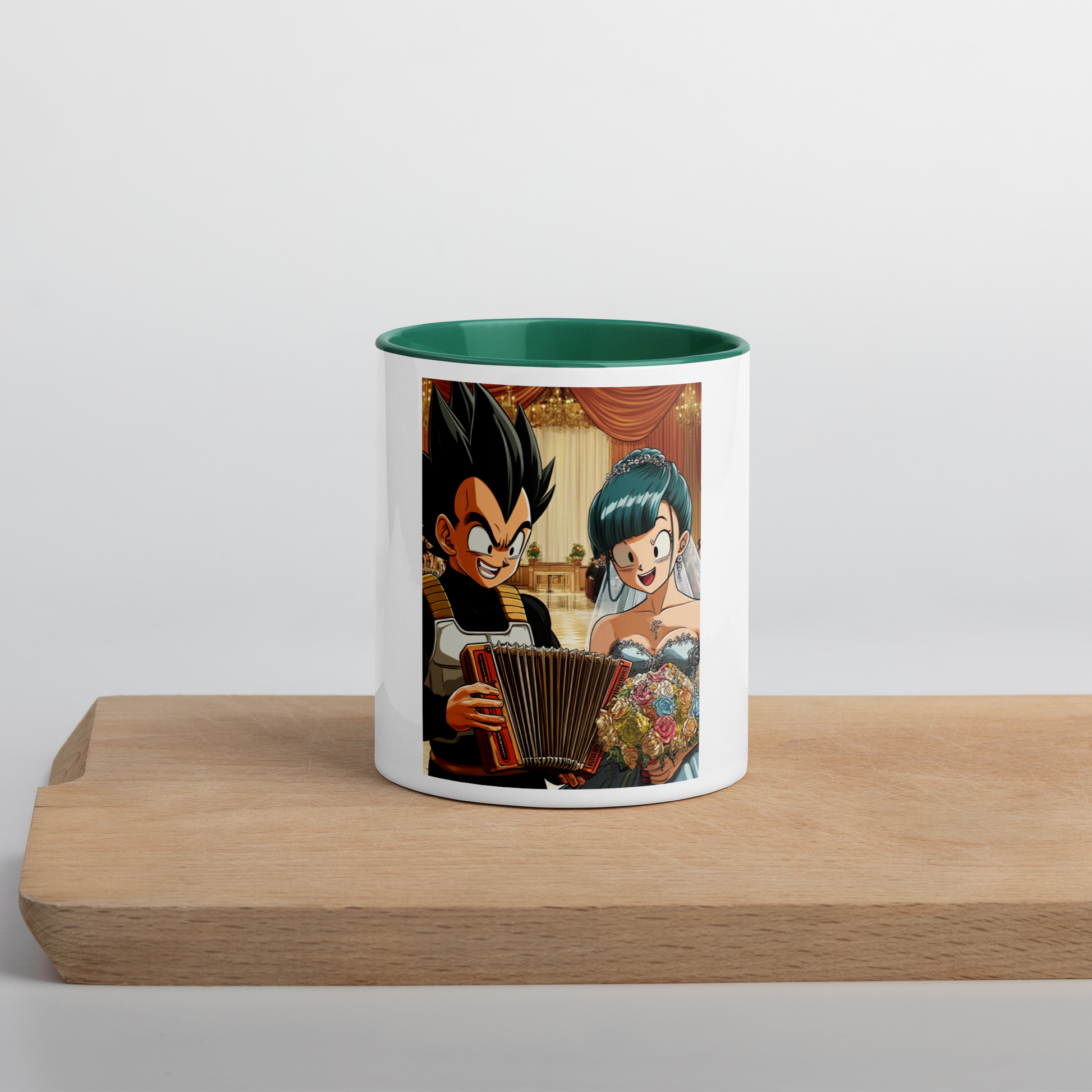 Vegeta 3 Coffee Mug con color interior