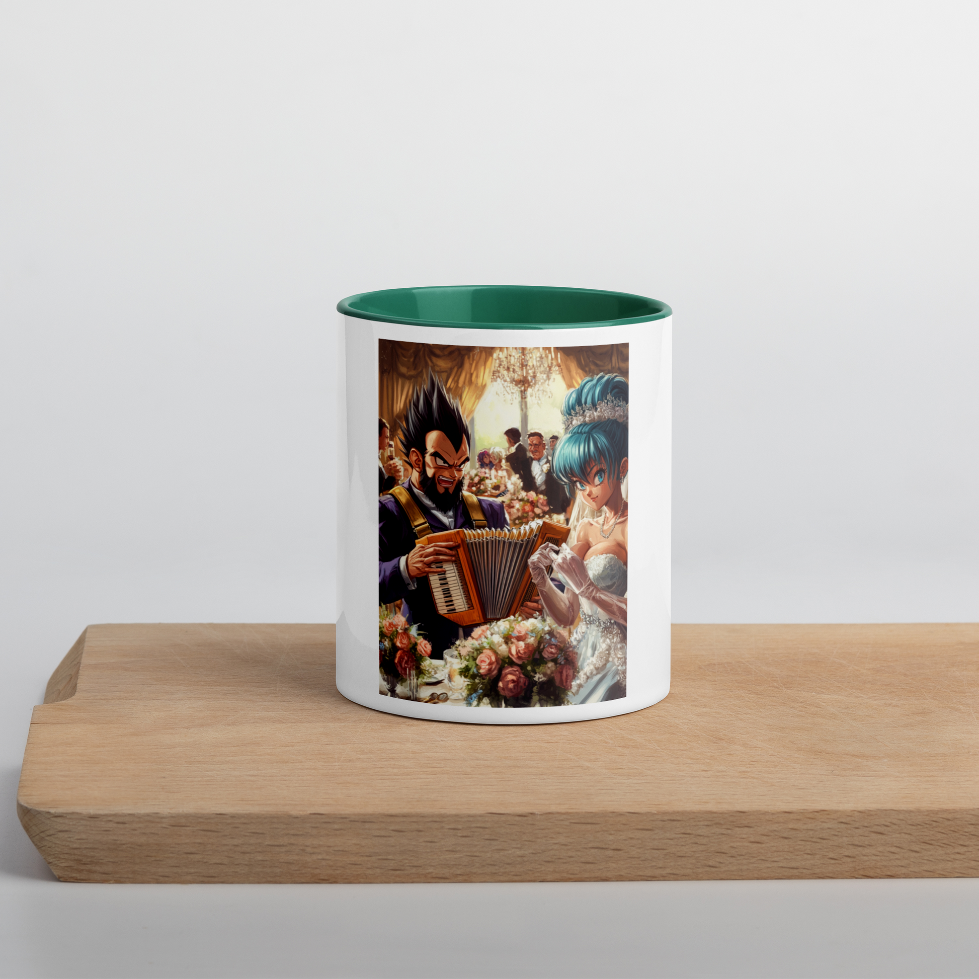 Vegeta 4 Coffee Mug con color interior