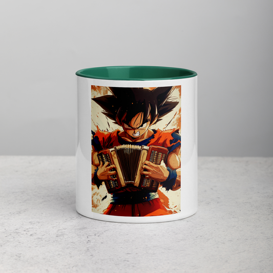 Goku 1 Coffee Mug con color interior