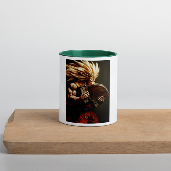 Goku 8 Coffee Mug con color interior