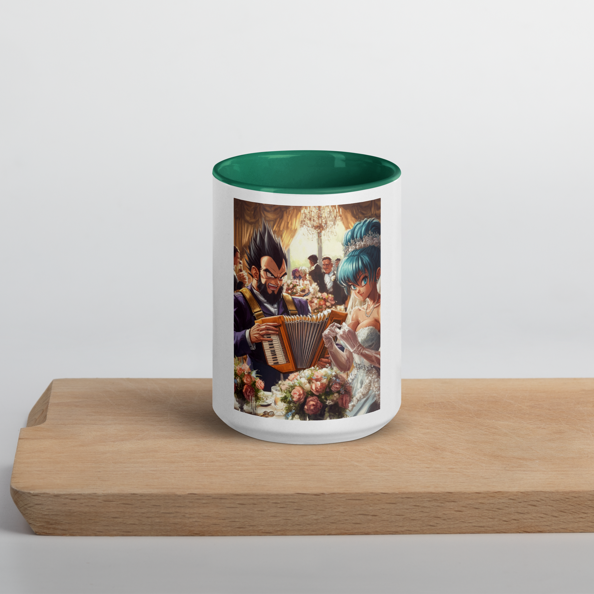 Vegeta 4 Coffee Mug con color interior