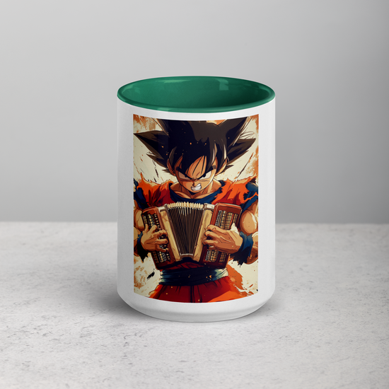 Goku 1 Coffee Mug con color interior