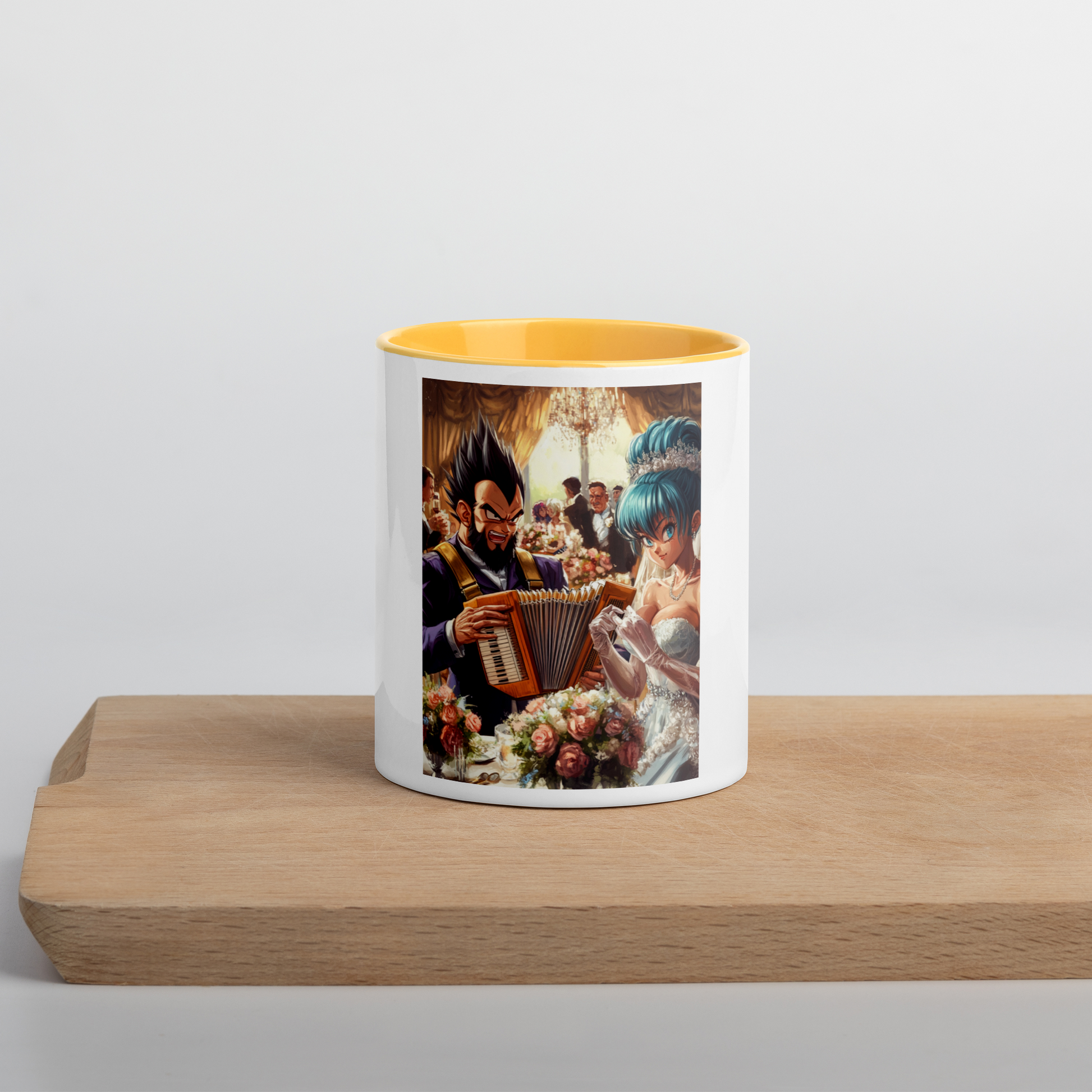 Vegeta 4 Coffee Mug con color interior