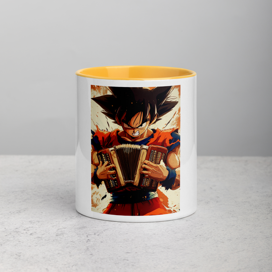 Goku 1 Coffee Mug con color interior