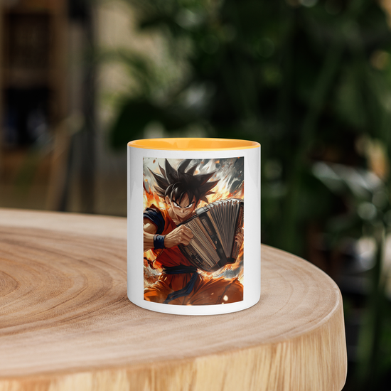 Goku 2 Coffee Mug con color interior