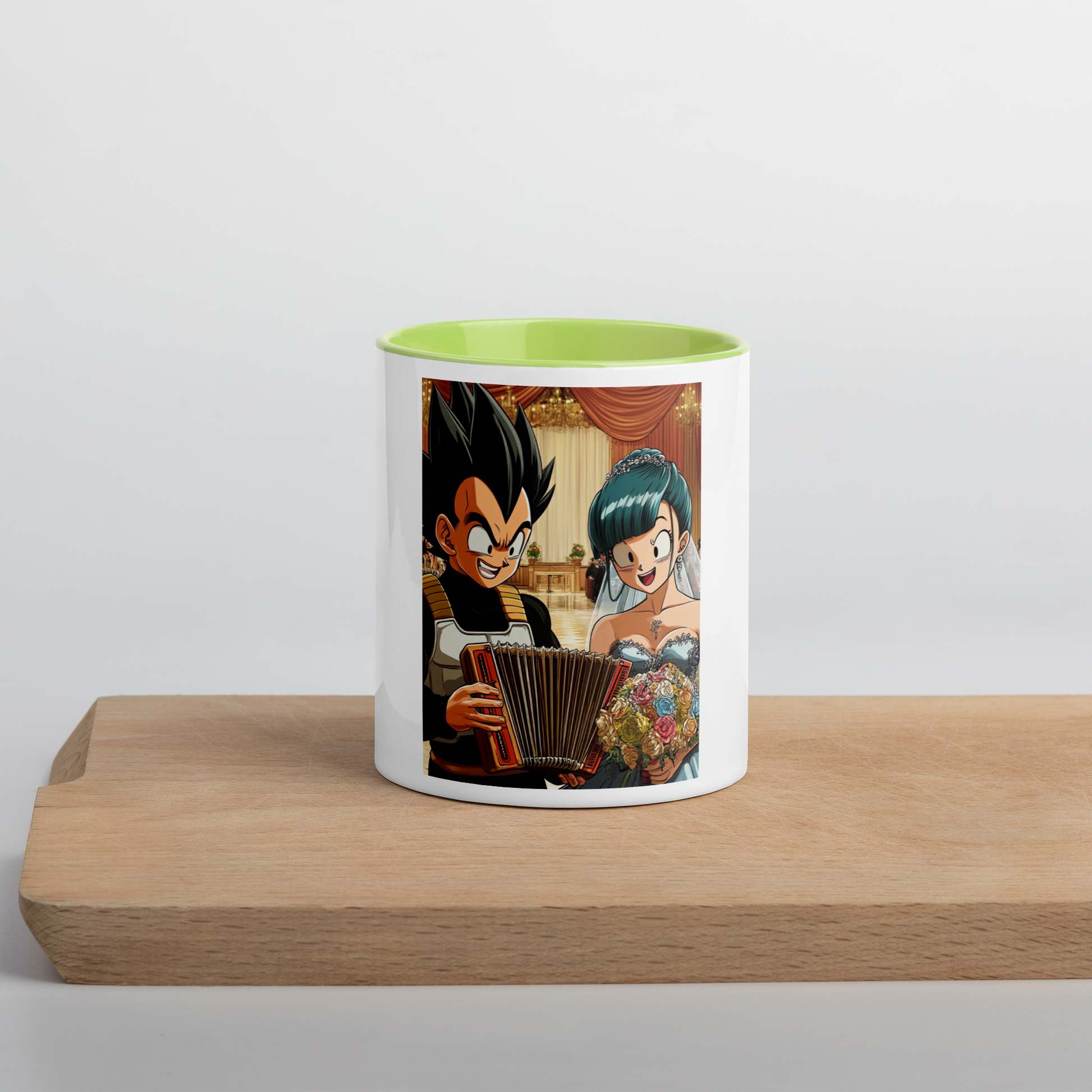 Vegeta 3 Coffee Mug con color interior