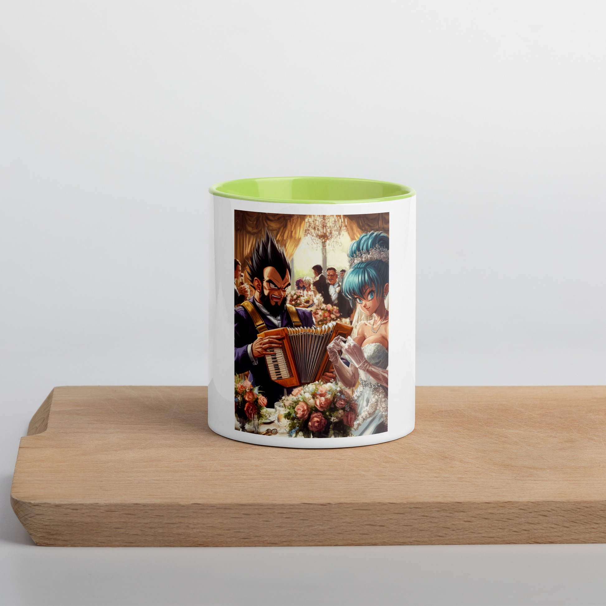 Vegeta 4 Coffee Mug con color interior