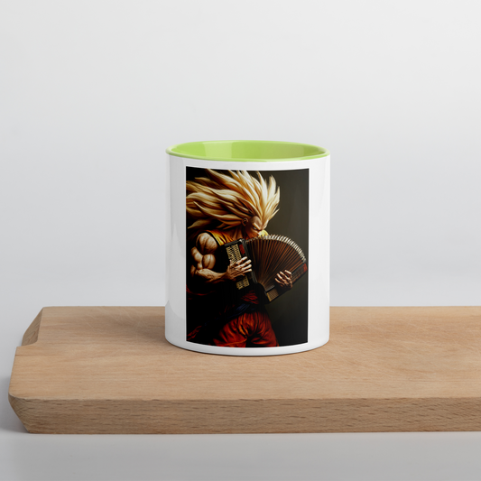 Goku 8 Coffee Mug con color interior
