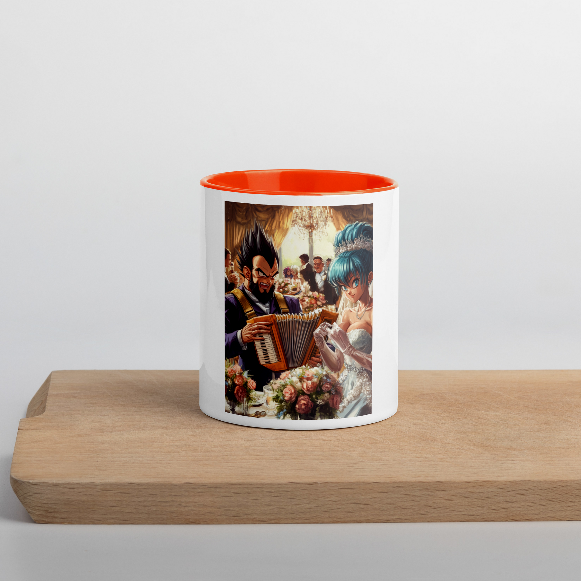 Vegeta 4 Coffee Mug con color interior