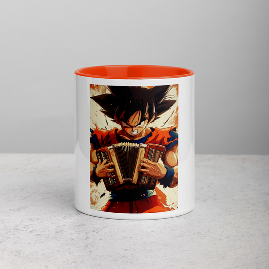 Goku 1 Coffee Mug con color interior