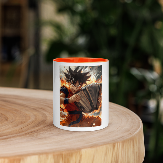 Goku 2 Coffee Mug con color interior