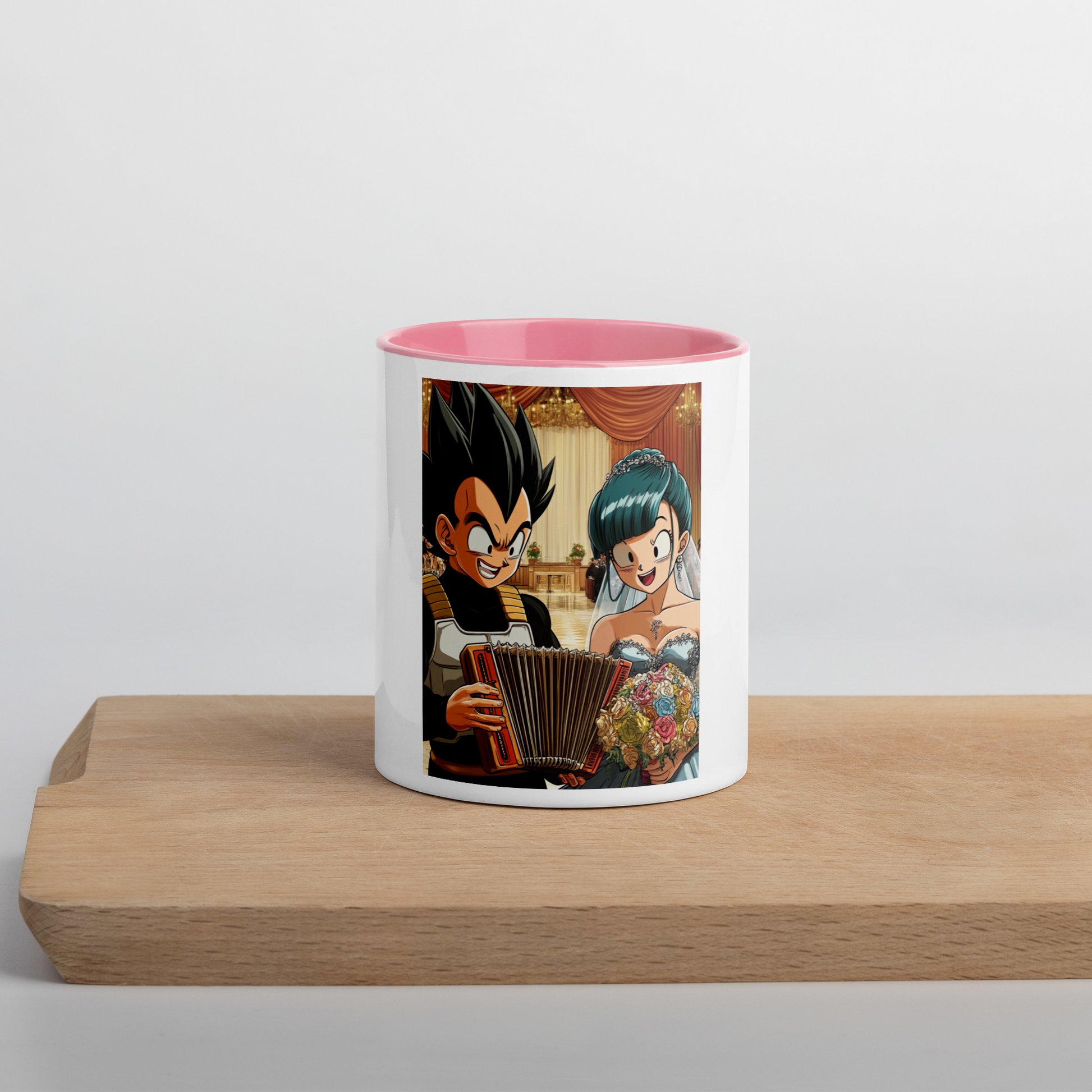 Vegeta 3 Coffee Mug con color interior