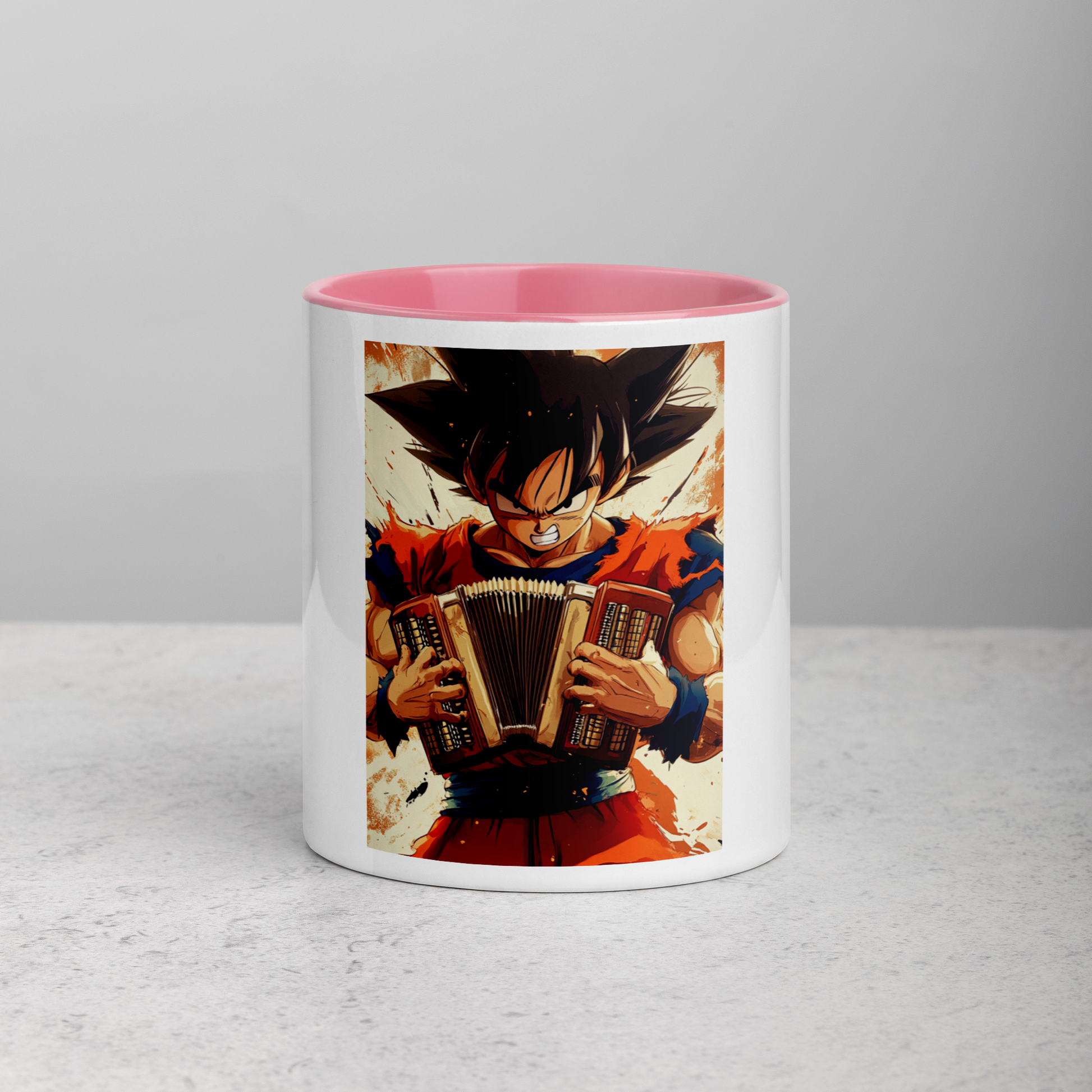 Goku 1 Coffee Mug con color interior