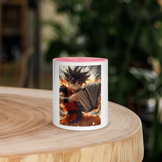 Goku 2 Coffee Mug con color interior
