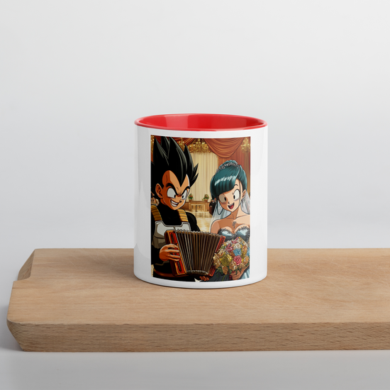 Vegeta 3 Coffee Mug con color interior