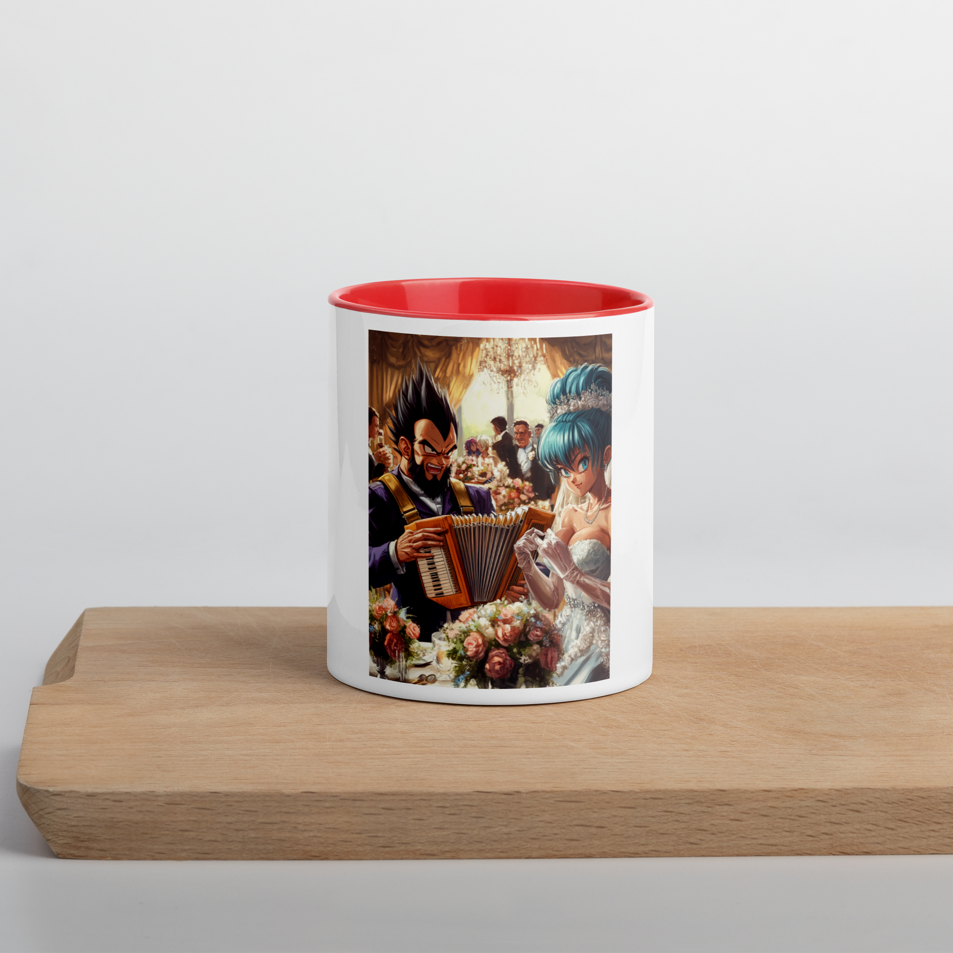 Vegeta 4 Coffee Mug con color interior