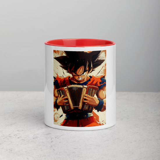 Goku 1 Coffee Mug con color interior