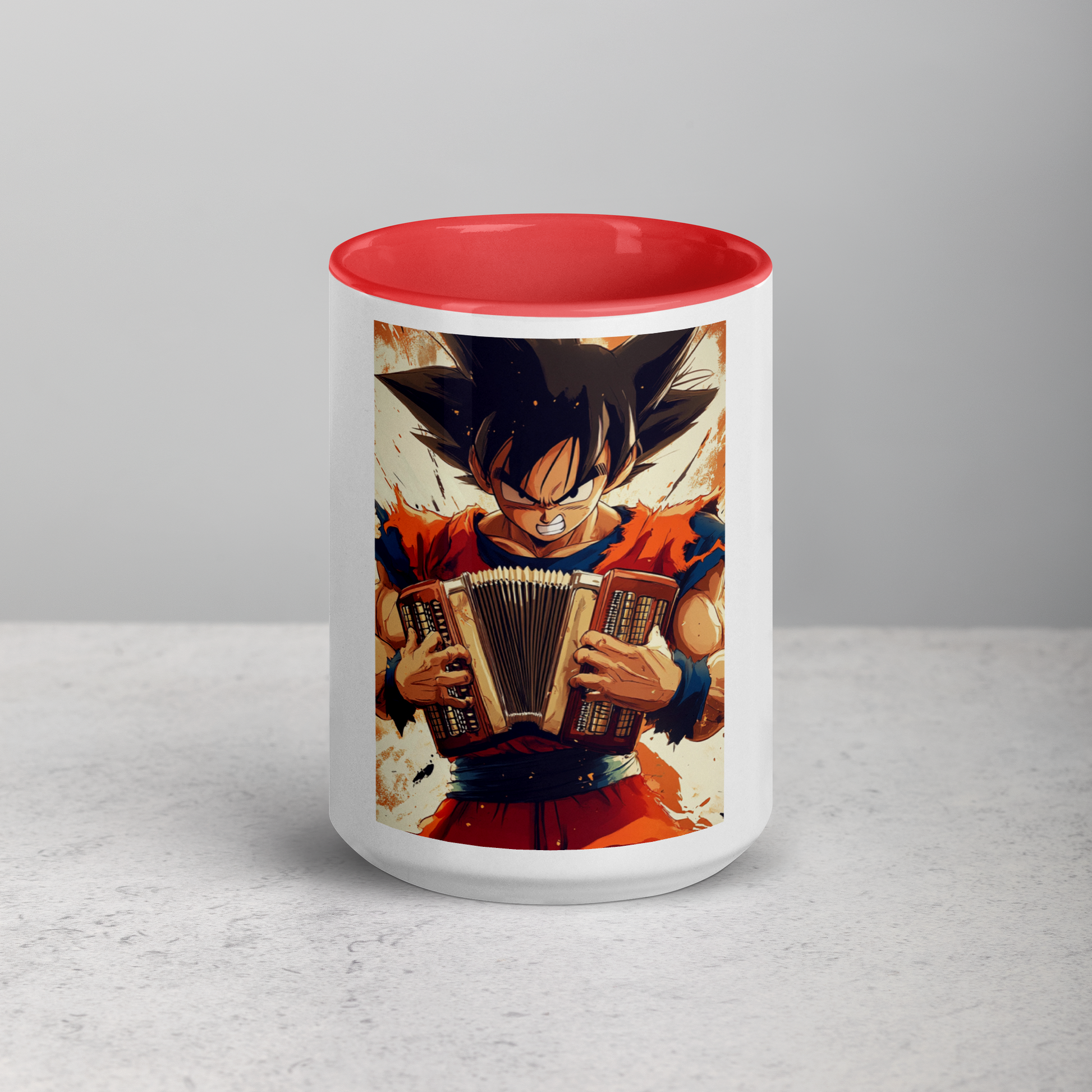 Goku 1 Coffee Mug con color interior