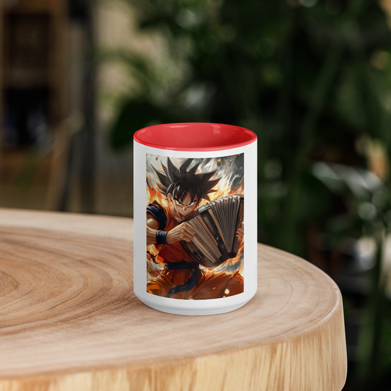 Goku 2 Coffee Mug con color interior