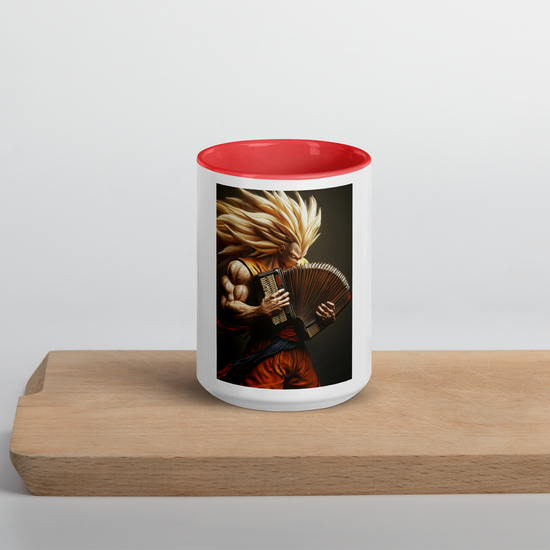 Goku 8 Coffee Mug con color interior