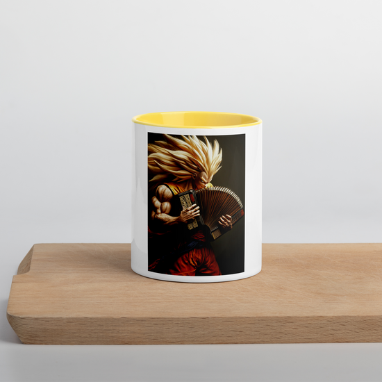Goku 8 Coffee Mug con color interior
